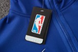 21-22 NBA Pistons Blue Hoodie Jacket Tracksuit #H0096