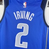 2023 Dallas Mavericks IRVING #2 Blue Top Quality Hot Pressing Kids NBA Jersey