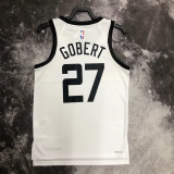 22-23 TIMBERWOLVES GOBERT #27 White City Edition Top Quality Hot Pressing NBA Jersey