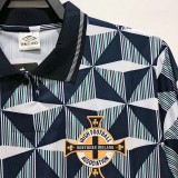 1990-1992 Northern Ireland Away Retro Soccer Jersey