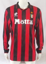 1993-1994 ACM Home Long sleeves Retro Soccer Jersey