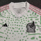 2023 Mexico White Green Fans Soccer Jersey