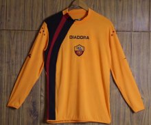 2005-2006 Roma Away Retro Long Sleeve Soccer Jersey
