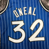 1995 Magic O'NEAL #32 Blue Retro Top Quality Hot Pressing NBA Jersey