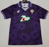 1992-1993 Fiorentina Home Purple Retro Soccer Jersey