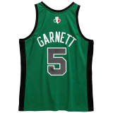 CELTICS GARNETT #5 Green Italian Game Edition Top Quality Hot Pressing NBA Jersey
