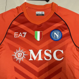 23-24 Napoli orange GoalKeeper Soccer Jersey