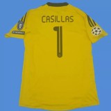 2011-2012 RMA yellow Retro Soccer Jersey