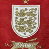 2013 England 150th Away Retro Soccer Jersey