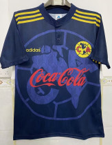 1998-1999 Club America Blue Retro Soccer Jersey