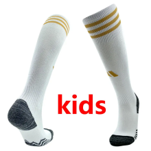 23-24 Lyon Home White Kids socks