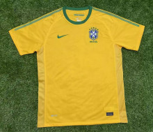 2010 Brazil Home Retro Soccer Jersey