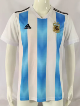 2018 Argentina Home Retro Soccer Jersey