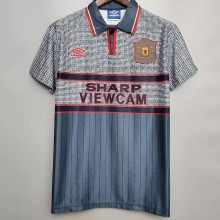 1995-1996 Man Utd Away Retro Soccer Jersey