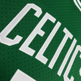 2008 CELTICS GARNETT #5 Green Retro Top Quality Hot Pressing NBA Jersey