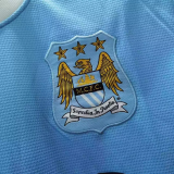 2013-2014 Man City Home Retro Soccer Jersey