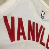 22-23 Raptors VANVLEET #23 White Top Quality Hot Pressing NBA Jersey