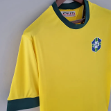 1970 Brazil Home Retro Soccer Jersey