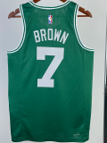 22-23 CELTICS BROWN #7 Green Top Quality Hot Pressing NBA Jersey