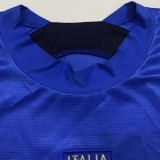 2006 Italy Home Blue Retro Soccer Jersey