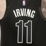 22-23 NETS IRVING #11 Black Top Quality Hot Pressing NBA Jersey (Trapeze Edition)