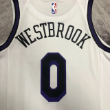 22-23 LAKERS WESTBROOK #0 White City Edition Top Quality Hot Pressing NBA Jersey
