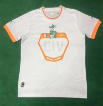 22-23 Cote d'Ivoire Away Fans Version Soccer Jersey