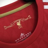 2010-2011 LIV Home Long Sleeve Retro Soccer Jersey
