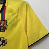2008-2009 BAR Yellow Retro Soccer Jersey