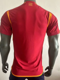 23-24 Roma Home Player Version Soccer Jersey