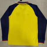 ARS Yellow Long Sleeve Retro Soccer Jersey