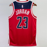 22-23 Wizards JORDAN #23 Red Top Quality Hot Pressing NBA Jersey