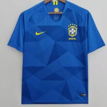 2018 Brazil Away Retro Soccer Jersey