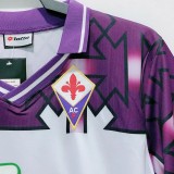 1992-1993 Fiorentina Away Retro Soccer Jersey