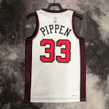 22-23 Bulls PIPPEN #33 White City Edition Top Quality Hot Pressing NBA Jersey
