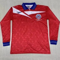 1998 Chile Home Long Sleeve Retro Soccer Jersey