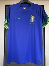 22-23 Brazil Away Fans Soccer Jersey