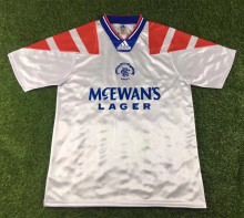 1992-1994 Rangers Away Retro soccer Jersey