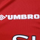1998-1999 Man Utd Home Long Sleeve Retro Soccer Jersey