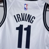 2023 Nets IRVING #11 White Top Quality Hot Pressing Kids NBA Jersey