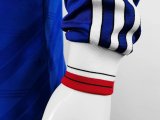 1986 Man Utd Third Blue Long sleeves Retro Soccer Jersey