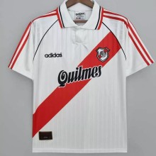 1995-1996 River Plate Home Retro Soccer Jersey
