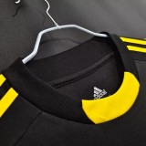 2011-2012 RMA Black GoalKeeper Retro Soccer Jersey
