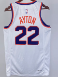 22-23 SUNS AYTON #22 White Top Quality Hot Pressing NBA Jersey