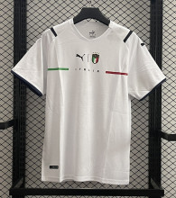 21-22 Italy Away White Retro Soccer Jersey