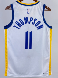 22-23 WARRIORS THOMPSON #11 White Top Quality Hot Pressing NBA Jersey
