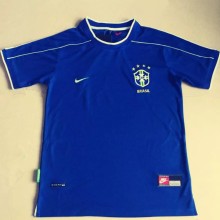 1998 Brazil Away Retro Soccer Jersey