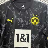 23-24 Dortmund Away Fans Soccer Jersey