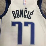 22-23 Dallas Mavericks DONCIC #77 White Home Top Quality Hot Pressing NBA Jersey