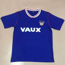 1990 Sunderland Blue Retro Soccer Jersey